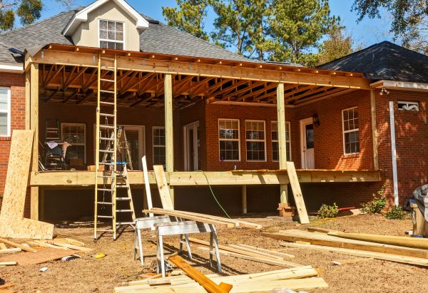 Porch Raising in Concord