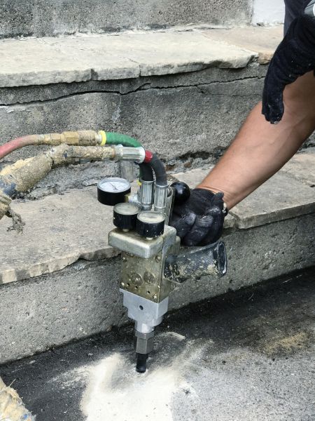 Patio Jacking in Concord