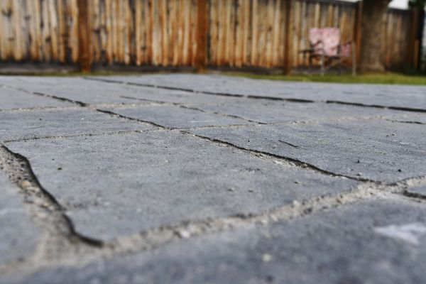 Sunken Patio Repair in Concord